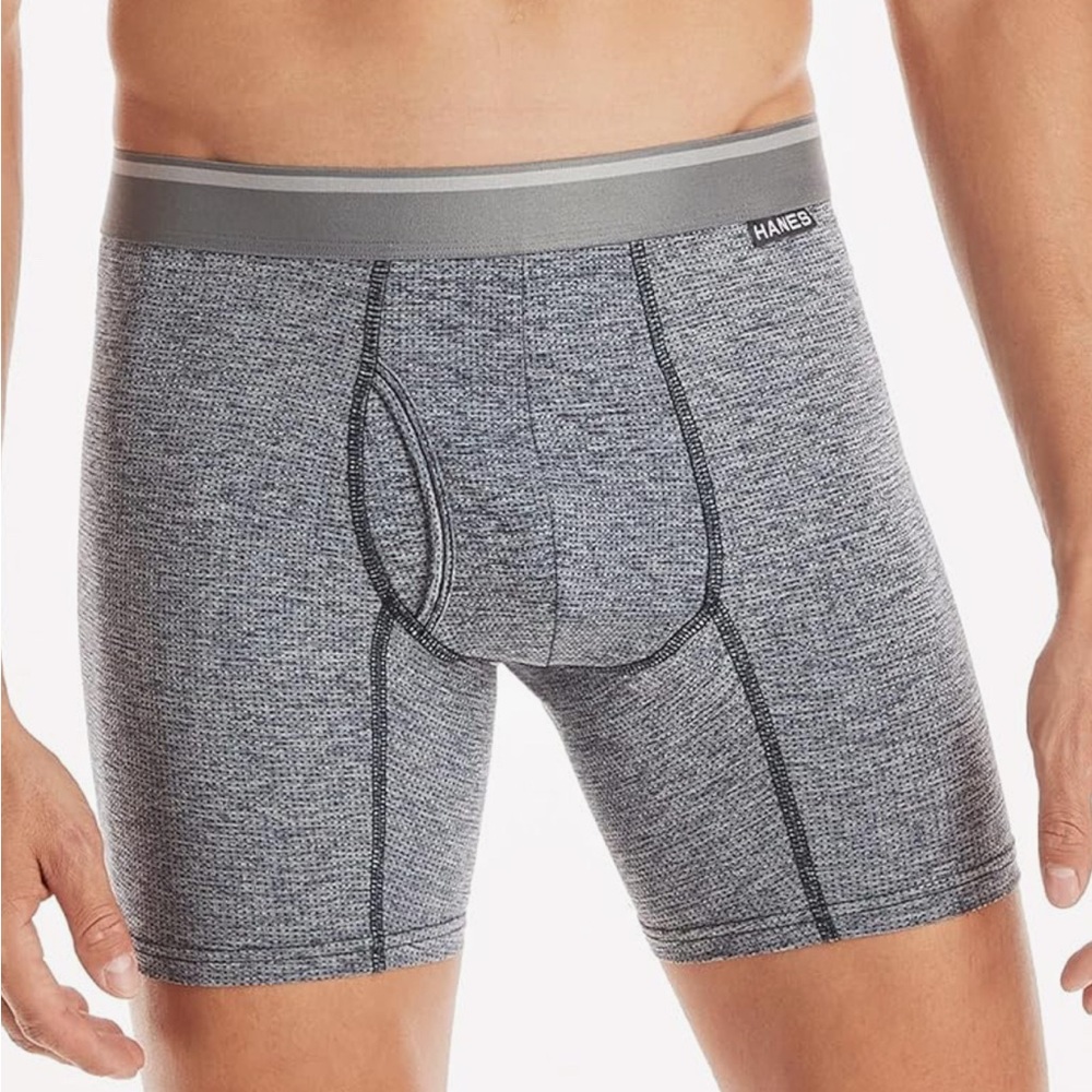 Hanes Comfort Flex Fit Men's Breathable Stretch Mesh Boxer Brief 3-pack Size S